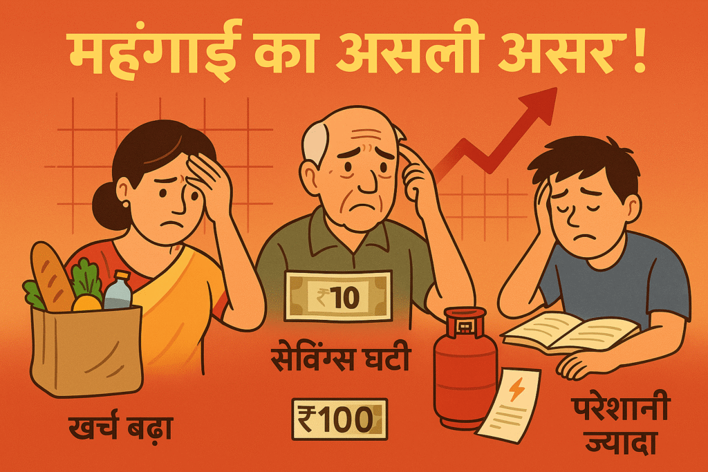 महंगाई की मार: आम आदमी की ज़िंदगी पर बढ़ते खर्चों का बोझ